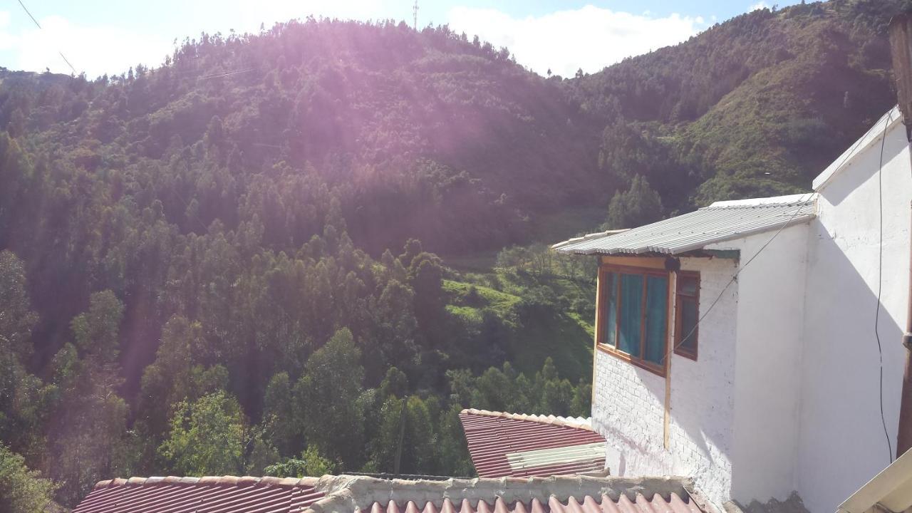 Hospedaje Bella Vista Monguí Eksteriør billede
