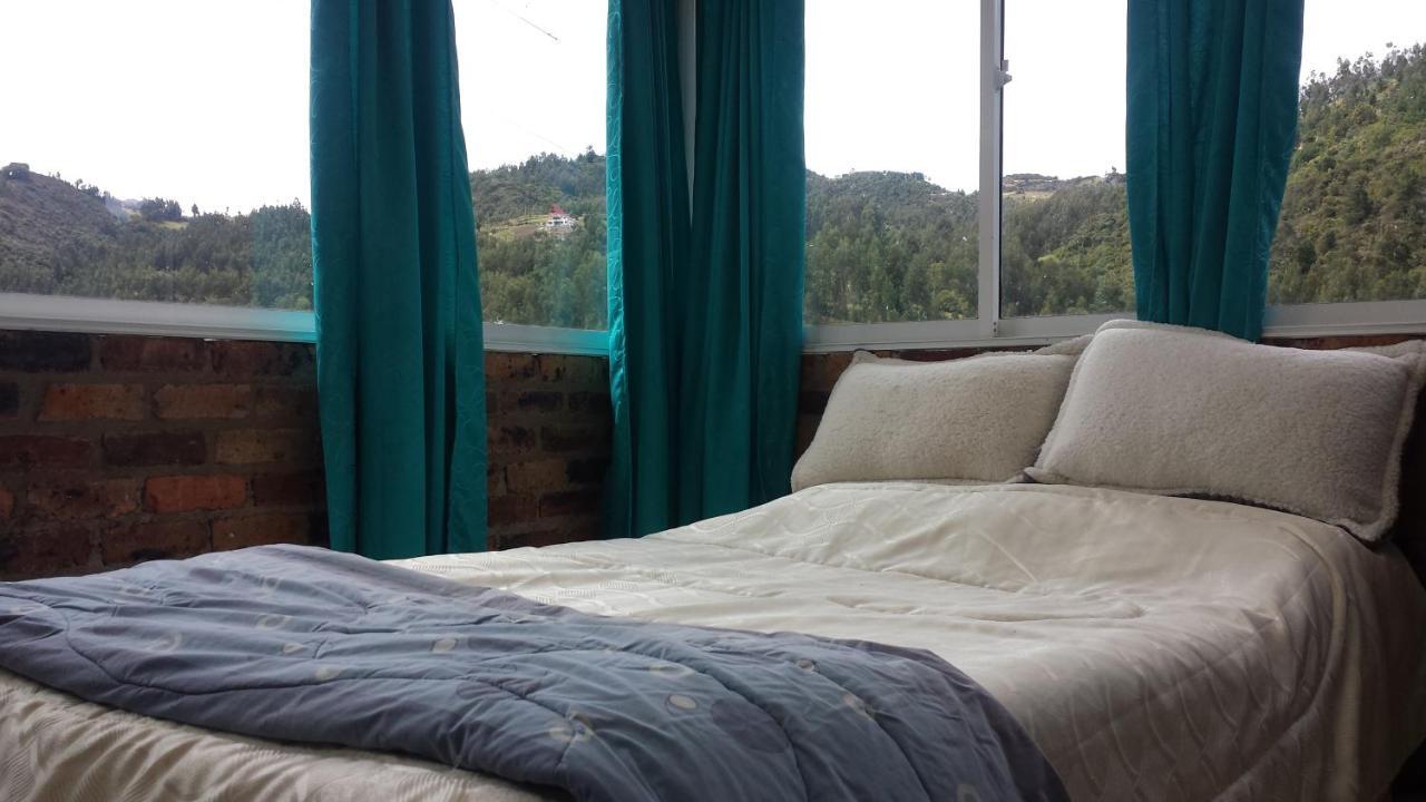 Hospedaje Bella Vista Monguí Eksteriør billede