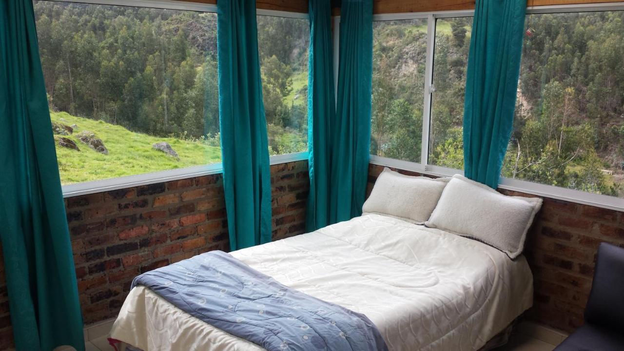 Hospedaje Bella Vista Monguí Eksteriør billede